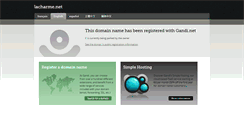 Desktop Screenshot of lacharme.net